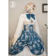 Miss Point Antique Flower Wall Corset Skirt(Reservation/Full Payment Without Shipping)